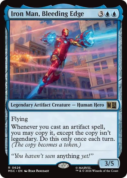 Iron Man, Bleeding Edge, Commander: Marvel Super Heroes 626