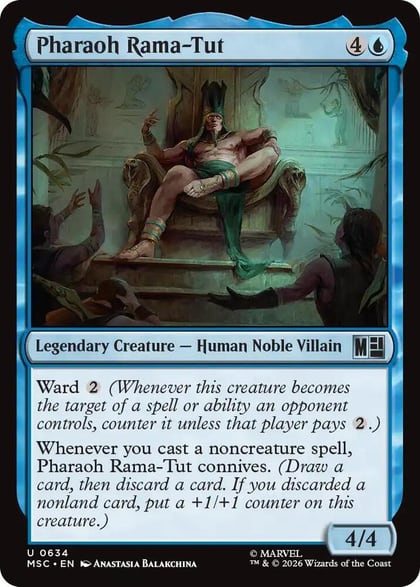 Pharaoh Rama-Tut, Commander: Marvel Super Heroes 634