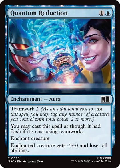 Quantum Reduction, Commander: Marvel Super Heroes 635