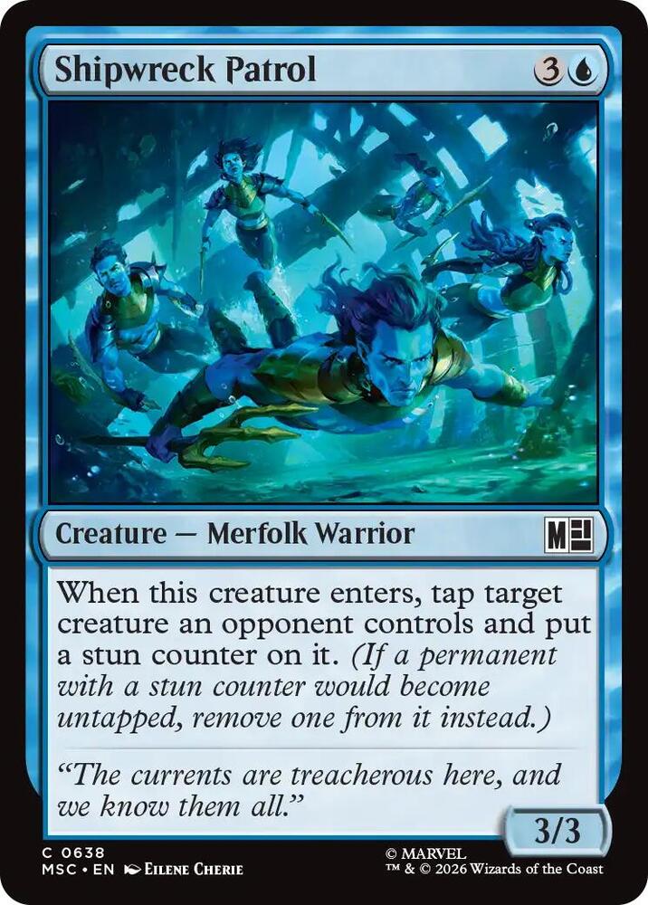 Shipwreck Patrol, Commander: Marvel Super Heroes 638