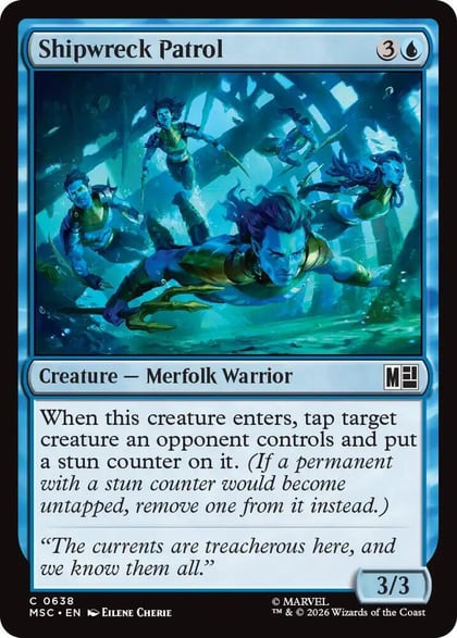 Shipwreck Patrol, Commander: Marvel Super Heroes 638