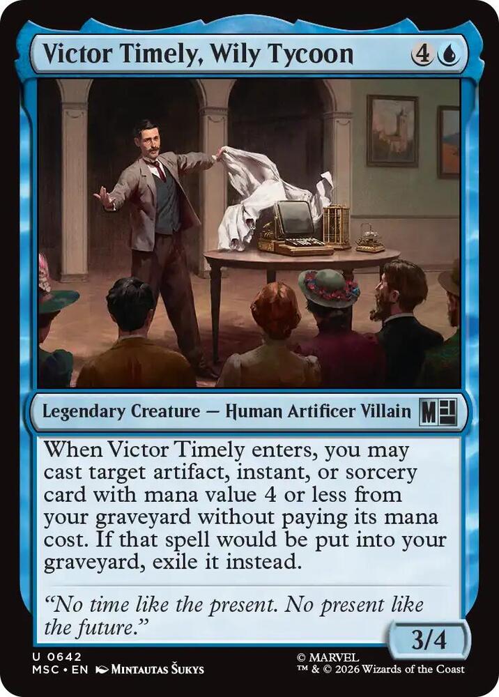Victor Timely, Wily Tycoon, Commander: Marvel Super Heroes 642