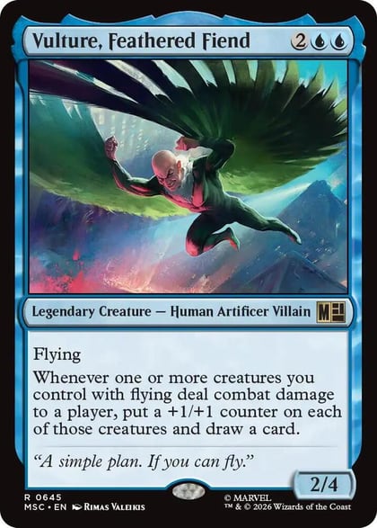 Vulture, Feathered Fiend, Commander: Marvel Super Heroes 645