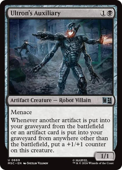Ultron's Auxiliary, Commander: Marvel Super Heroes 669