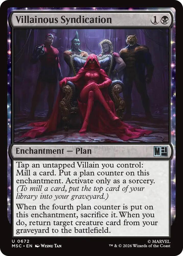Villainous Syndication, Commander: Marvel Super Heroes 672