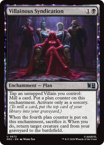 Villainous Syndication, Commander: Marvel Super Heroes 672