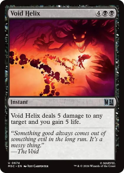 Void Helix, Commander: Marvel Super Heroes 674
