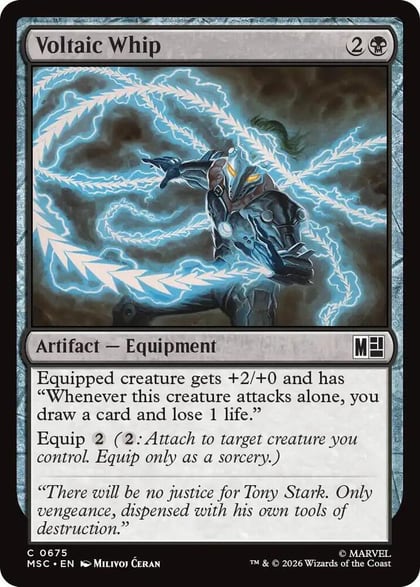 Voltaic Whip, Commander: Marvel Super Heroes 675