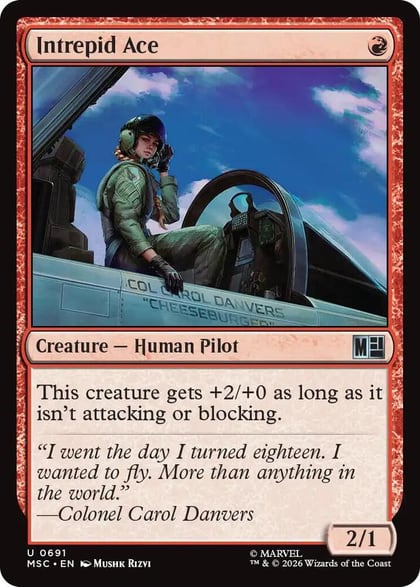 Intrepid Ace, Commander: Marvel Super Heroes 691