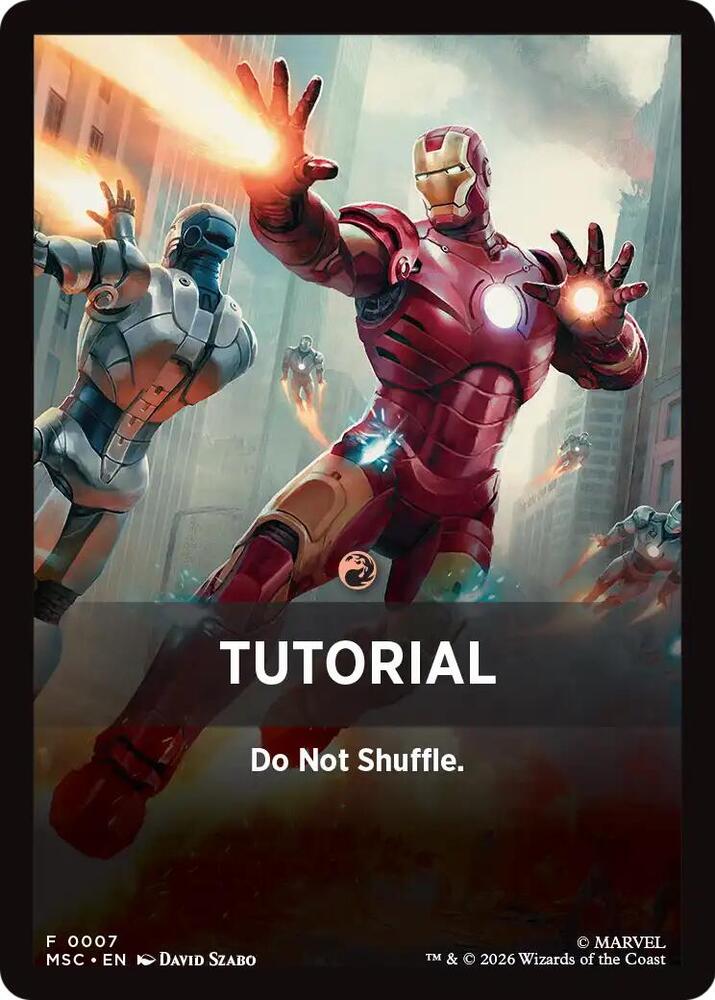 Tutorial Theme Card (0007), Commander: Marvel Super Heroes 7