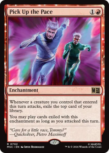 Pick Up the Pace, Commander: Marvel Super Heroes 702