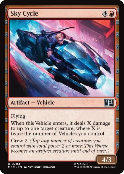 Sky Cycle, Commander: Marvel Super Heroes 704