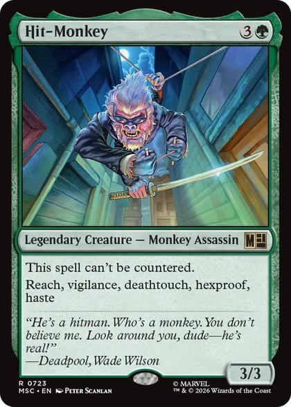 Hit-Monkey, Commander: Marvel Super Heroes 723