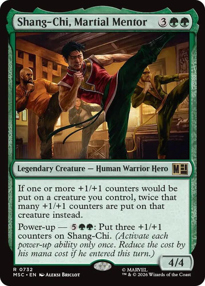 Shang-Chi, Martial Mentor, Commander: Marvel Super Heroes 732