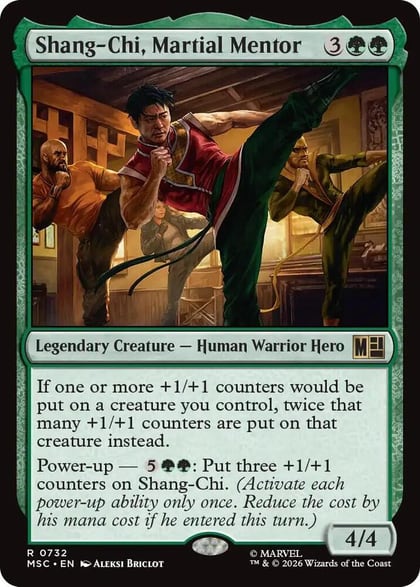 Shang-Chi, Martial Mentor, Commander: Marvel Super Heroes 732