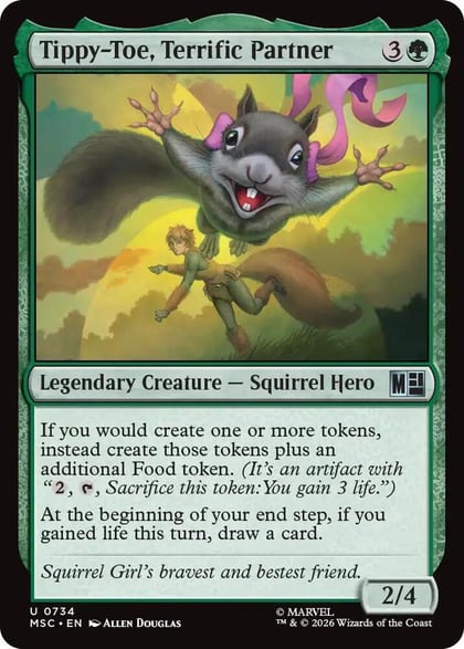 Tippy-Toe, Terrific Partner, Commander: Marvel Super Heroes 734