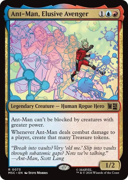 Ant-Man, Elusive Avenger, Commander: Marvel Super Heroes 73