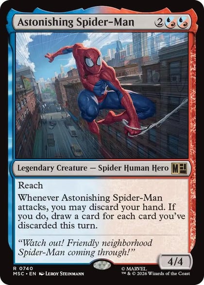 Astonishing Spider-Man, Commander: Marvel Super Heroes 740