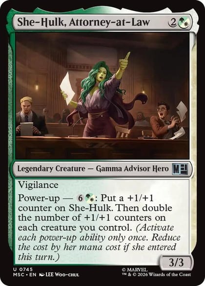 She-Hulk, Attorney-at-Law, Commander: Marvel Super Heroes 745