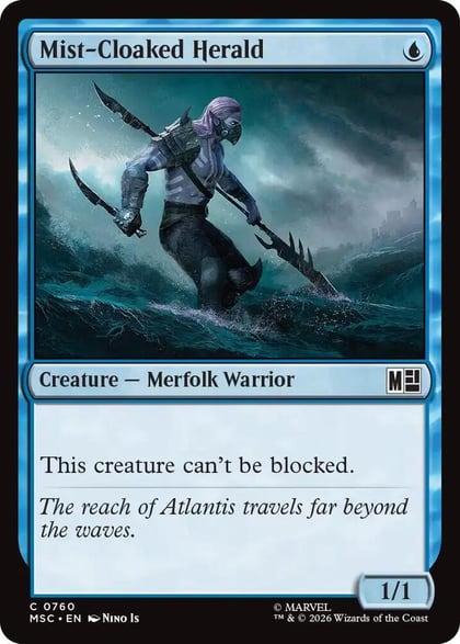 Mist-Cloaked Herald, Commander: Marvel Super Heroes 760
