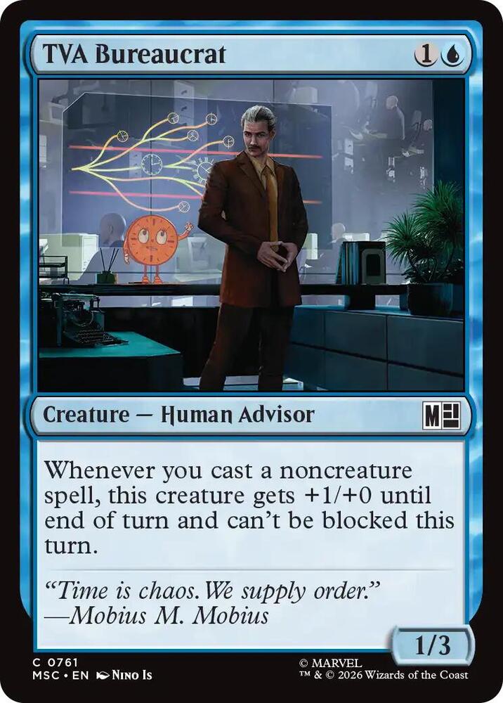 TVA Bureaucrat, Commander: Marvel Super Heroes 761