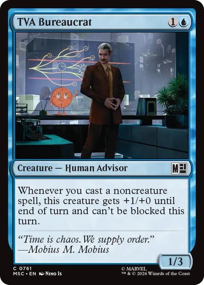 TVA Bureaucrat, Commander: Marvel Super Heroes 761