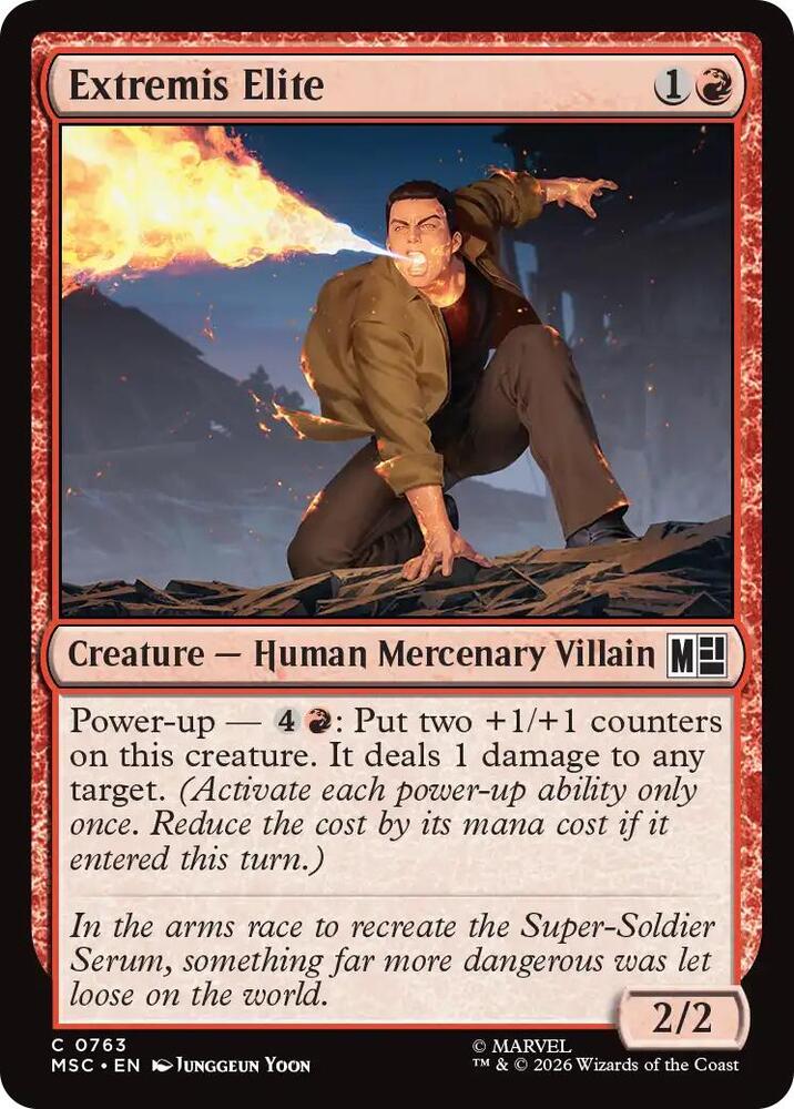 Extremis Elite, Commander: Marvel Super Heroes 763