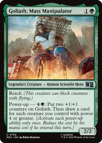 Goliath, Mass Manipulator, Commander: Marvel Super Heroes 766