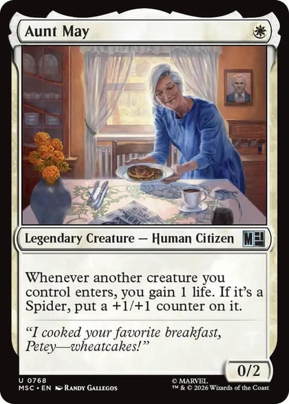 Aunt May, Commander: Marvel Super Heroes 768