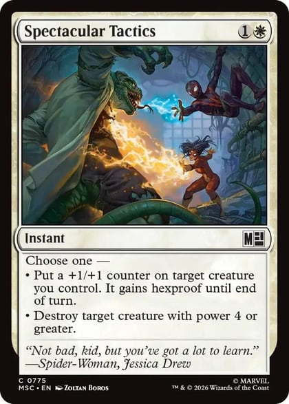 Spectacular Tactics, Commander: Marvel Super Heroes 775