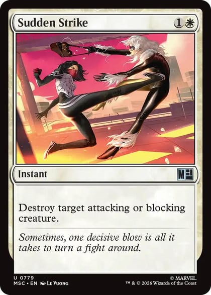 Sudden Strike, Commander: Marvel Super Heroes 779