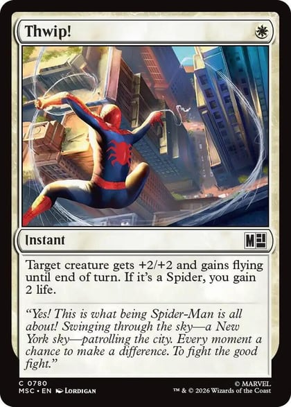 Thwip!, Commander: Marvel Super Heroes 780