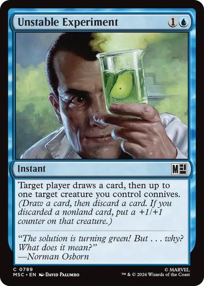 Unstable Experiment, Commander: Marvel Super Heroes 789