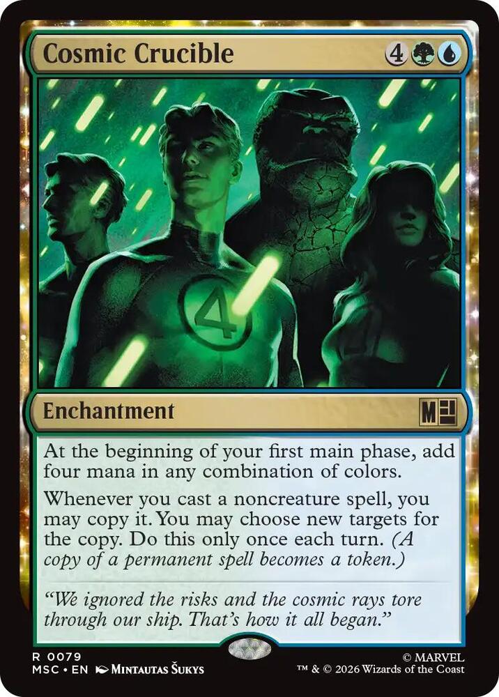 Cosmic Crucible, Commander: Marvel Super Heroes 79