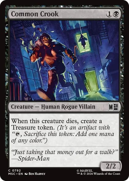 Common Crook, Commander: Marvel Super Heroes 792