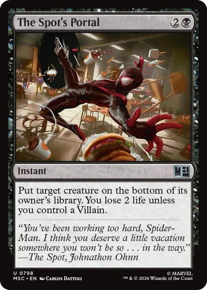 The Spot's Portal, Commander: Marvel Super Heroes 798