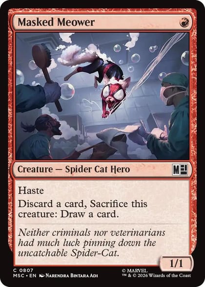 Masked Meower, Commander: Marvel Super Heroes 807