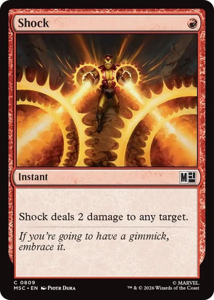 Shock, Commander: Marvel Super Heroes 809