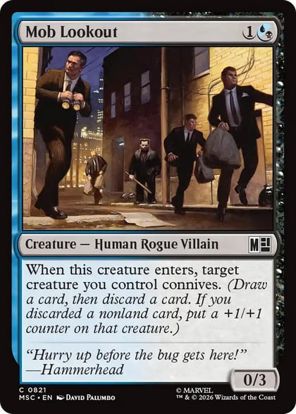 Mob Lookout, Commander: Marvel Super Heroes 821