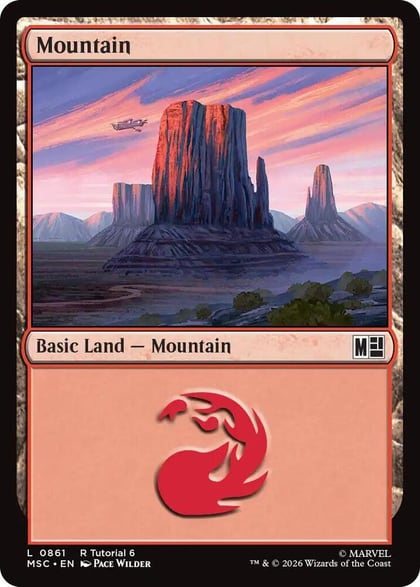Mountain (0861), Commander: Marvel Super Heroes 861