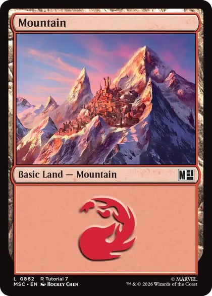 Mountain (0862), Commander: Marvel Super Heroes 862