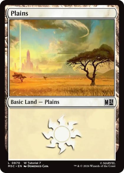 Plains (0870), Commander: Marvel Super Heroes 870