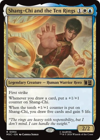 Shang-Chi and the Ten Rings, Commander: Marvel Super Heroes 94