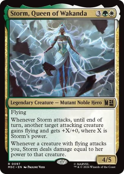 Storm, Queen of Wakanda, Commander: Marvel Super Heroes 97