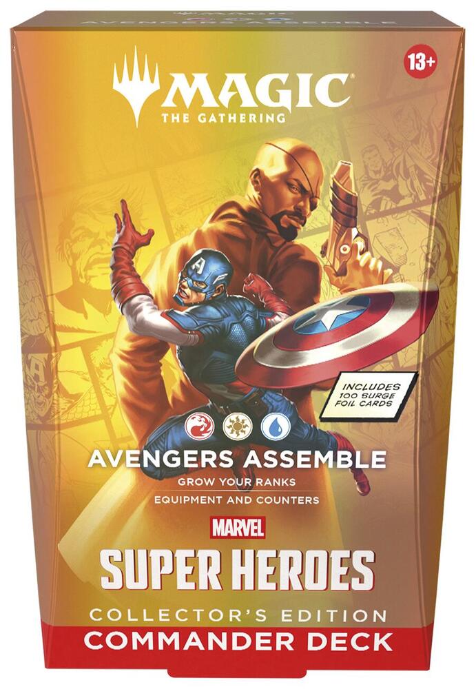 Marvel Super Heroes Commander Deck - Avengers Assemble (Collector's Edition), Commander: Marvel Super Heroes P675627