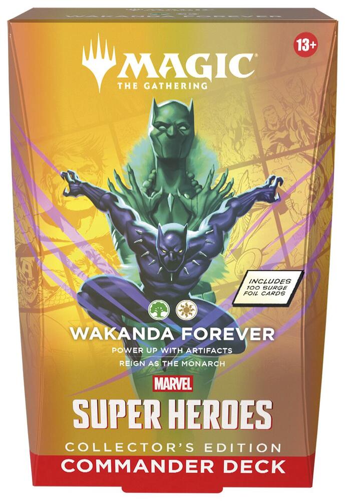 Marvel Super Heroes Commander Deck - Wakanda Forever (Collector's Edition), Commander: Marvel Super Heroes P675628