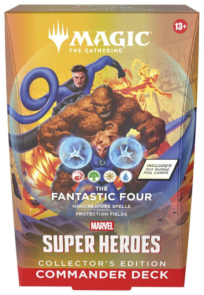 Marvel Super Heroes Commander Deck - The Fantastic Four (Collector's Edition), Commander: Marvel Super Heroes P675629
