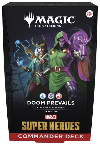 Marvel Super Heroes Commander Deck - Doom Prevails, Commander: Marvel Super Heroes P675631