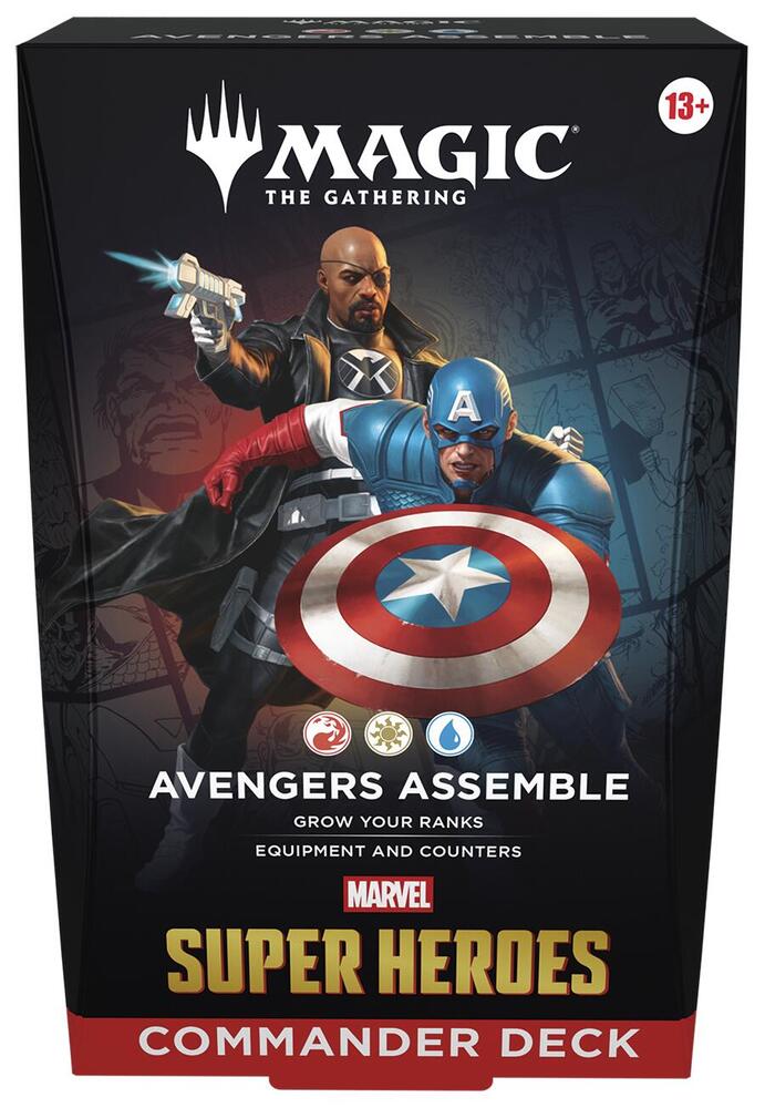 Marvel Super Heroes Commander Deck - Avengers Assemble, Commander: Marvel Super Heroes P675634