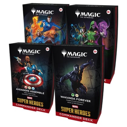 Marvel Super Heroes Commander Deck Case, Commander: Marvel Super Heroes P675635
